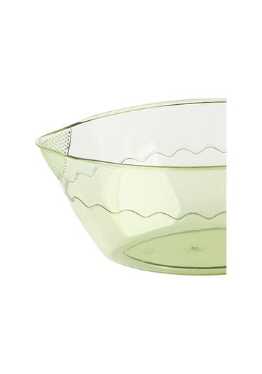 Homyl Pirinç Yıkama Kevgir Elek Tahıl Fasulye Için Süzgeci Yeşil