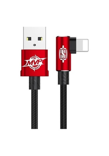 Baseus Lightning 1 Metre Mvp Kablo Kırmızı