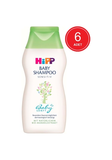 Hipp Babysanft Bebek Şampuanı 6 x 200 ML