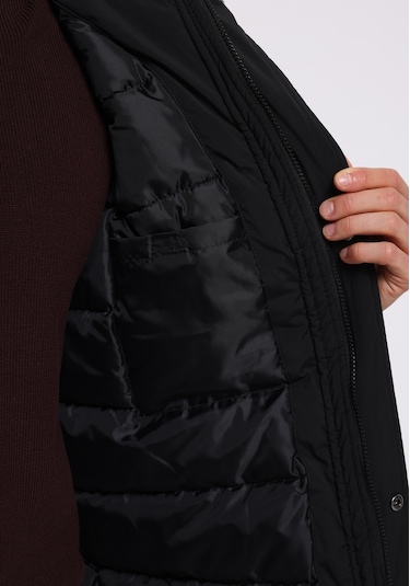 Colins Regular Fit Erkek Siyah Kaban Cl1076886 Q1.v1 Blk Siyah