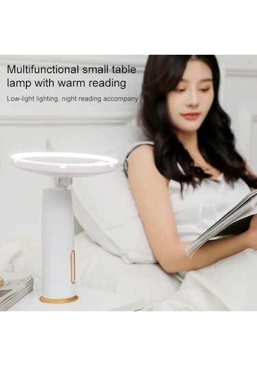 Sones Akıllı Led Masaüstü Makyaj Aynası Dolgu Işığı, Beyaz Işık Siyah