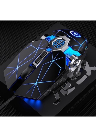 Jms Kablolu Mekanik Usb Led Oyun Mouse