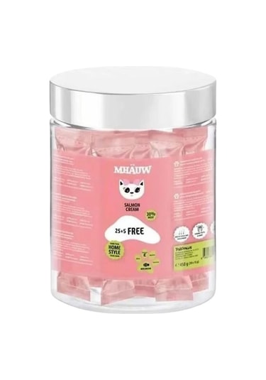 Mhauw Karışık Kremalı Sıvı Kedi Ödülü 15gr 30lu