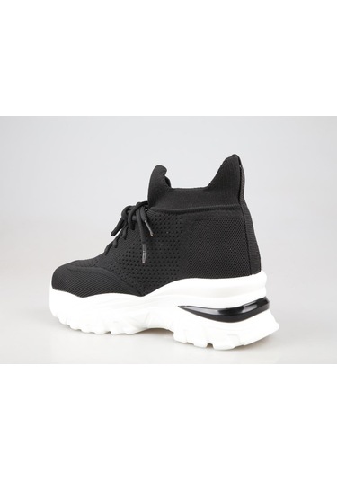 Ewoll 241-1007 Siyah Kadın Sneakers Siyah