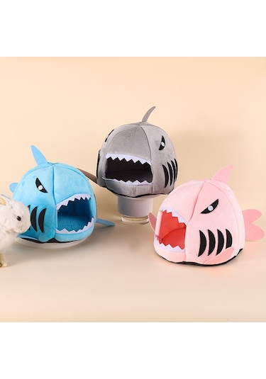 Yystore Hamster Yatağı Sevimli Şekil Sıcak Kış Malzemeleri Pembe