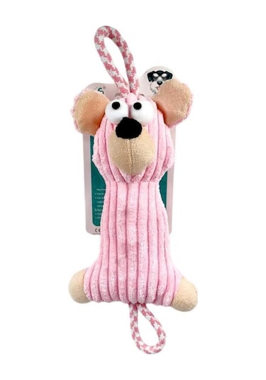Nanbell W559 Kedi ve Köpek Peluş Dişlik Oyuncak 38 x 15 CM