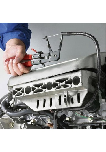 Xurunkeji Esnek Boğaz Tüpü Demet Kelepçe Kelepçe Kablo