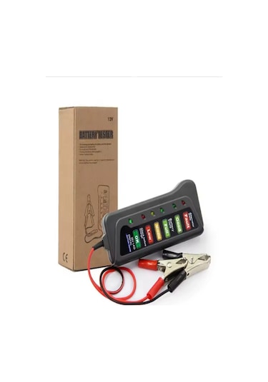Akü Test Cihazı 12v Batarya Test Akü Ölçme