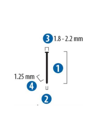 Red Hit F10 Zımba Çivisi