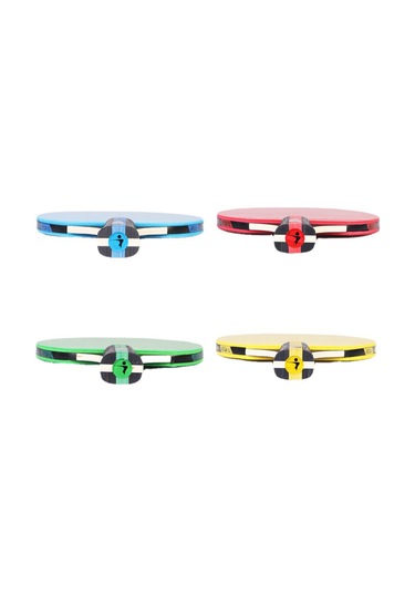 Ranyeek Mavi Renkli Polar Ahşap Tenis Raketi - Taşıma Çantasıyla 25cm X 15cm Boyutlu 160g Ağırlık