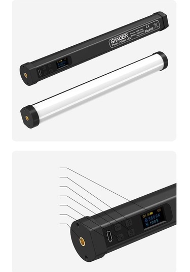 Sanger RGB-B320 RGB Led Video Efekt Işığı