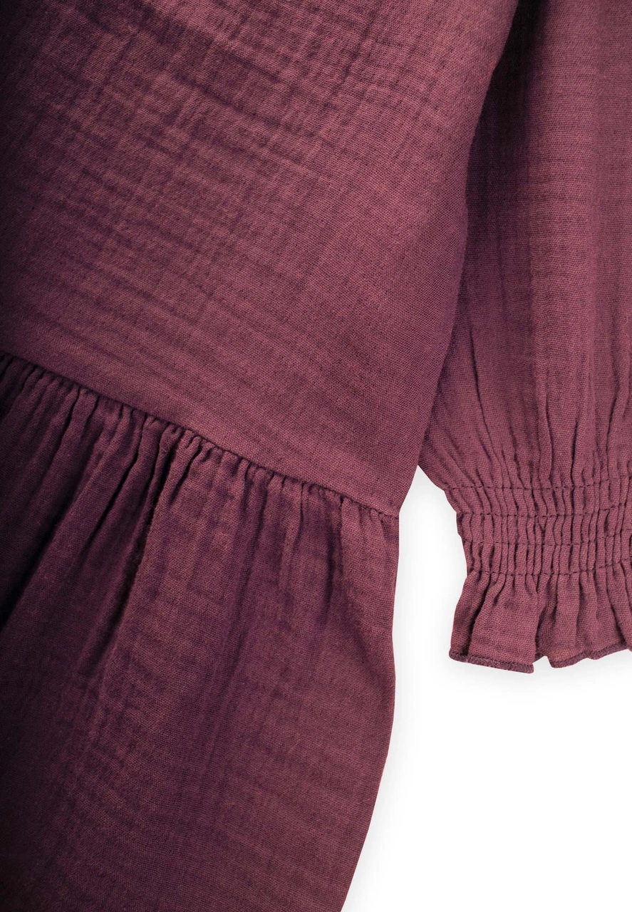 Elbise 2-10 Yaş Mürdüm MÜRDÜM