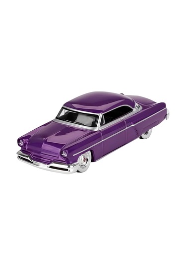 Mini Gt 1/64 Lincoln Capri Hot Rod 1954 Purple Metallic