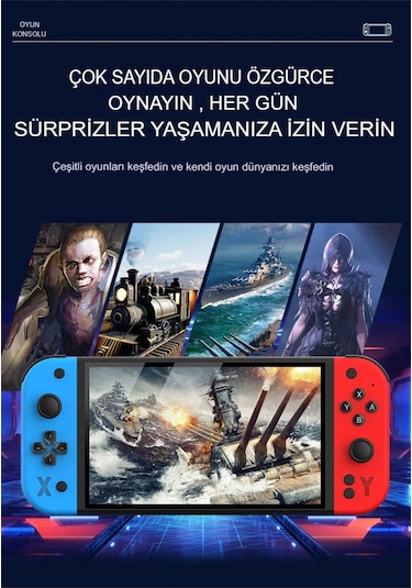 G90 7 İnç Ips Hd Ekran Oyun Konsolu Linux İşletim Ve Çoklu Sistem Emülatörü Arcade Oyun Konsolu