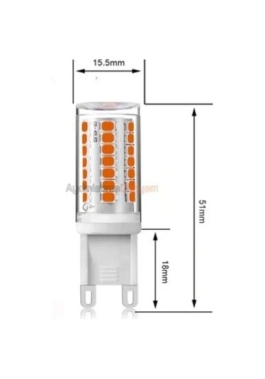Cata Ct-4249 3w G9 220 Volt Led Kapsül Ampul 6400k Beyaz Işık