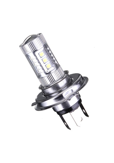 Geeroyoo H4 40w 16smd Led 8000k Beyaz Faro Lambası - Ip67 Su Geçirmez 12-24v Gündüz Ve Sis Işığı