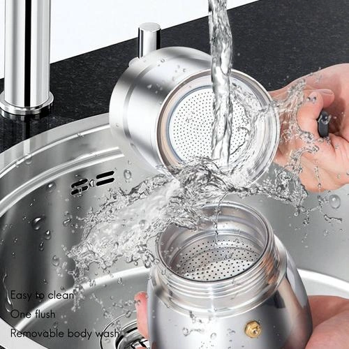 300ml Moka Pot, Stonetop Espresso Maker Küba Kahve Percolator Makinesi Moka İtalyan Espresso Kahve Makinesi Kahve Tencereler