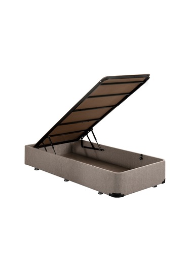Nironyatak Niron Baza - 90X190 Cm Tek Kişilik Sandıklı Klasik Kumaş Baza