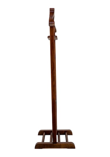 Tek Tepeli Dilsiz Uşak Koyu Kahverengi Masif Ahşap Palto Ceket Kahverengi