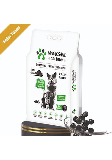 Magicsand Aktif Karbon Kalın Taneli 20 Lt
