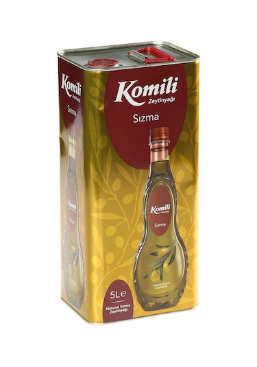 Komili Naturel Sızma Zeytinyağı Teneke 5 L