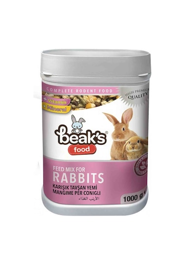 Beaks Food Tavşan Yemi-1 Kg
