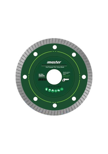 Master Seramik Granit Mermer Kesici İnce Hassas Kesim 115 Mm