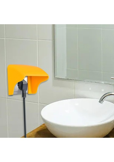 Suntek Açık Soket Kutusu Yatak Odası Mutfak Odaları Sarı