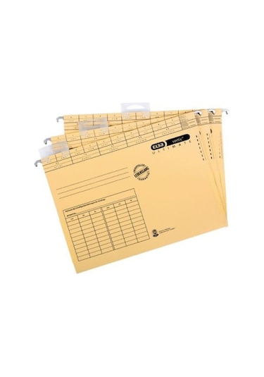 Elba Askılı Dosya Telli Körüklü Vertıc 85443 - 25 Adetli Paket