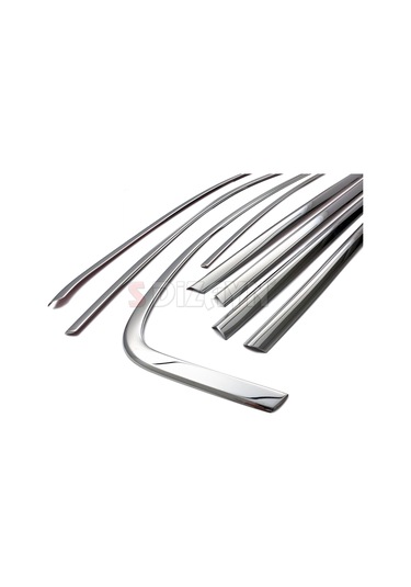 S-dizayn Fiat Egea Sd Krom Cam Çerçevesi 8 Prç. 2015 Üzeri Mat Krom