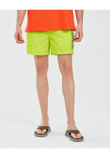Skechers Swimwear M 5 Inch Swimshort Erkek Yeşil Deniz Şortu S241138-299 Yeşil