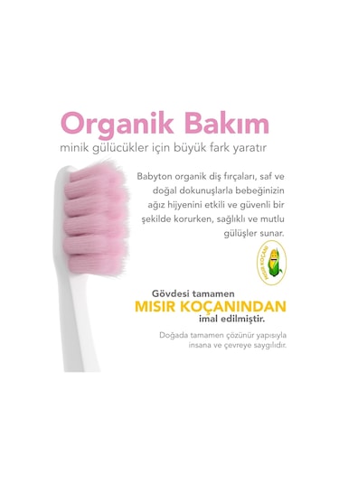 Babyton Bio Denizanası Çocuk Diş Fırçası