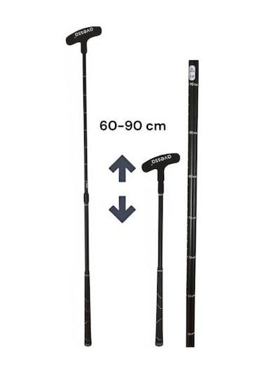 Avessa Gb-195 Ayarlanabilir Golf Sopası Siyah Siyah