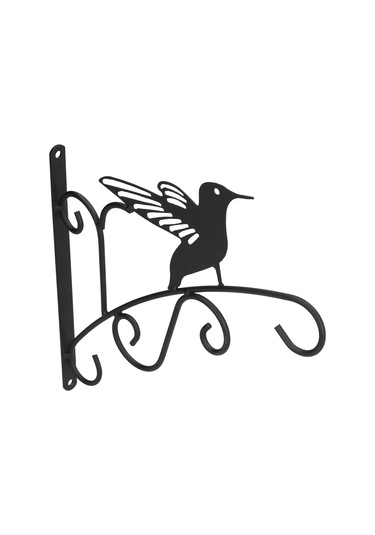 Springsun Kuş Desenli Demir Çelik Duvarlı Asma Bitki Sepeti - Balkon, Salon Dekorasyonu, Kolay Kurulum, Dayanıklı Yapı