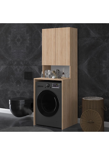 Banyo Dolabı Bd-01 Sonoma Sonomo Meşe