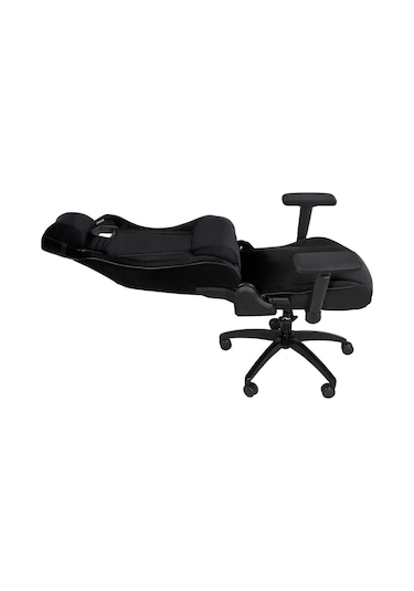 Pro Ayak Uzatmalı Kol Pedli Maximus Oyuncu Koltuğu Siyah