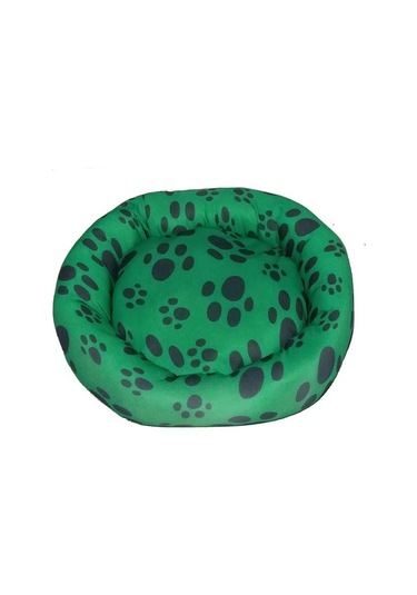 Bio Sand Pati Desenli Simit Kedi Köpek Yatağı 50 CM
