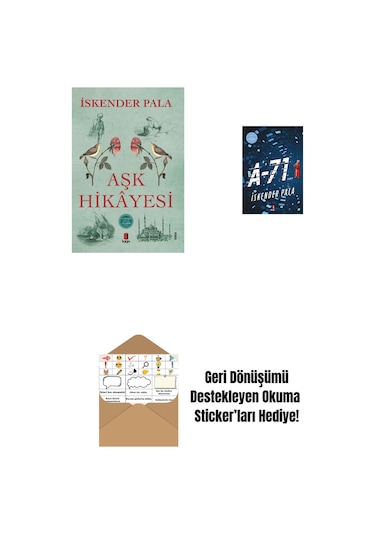 Aşk Hikâyesi + A-71 + Okuma Sticker'ları