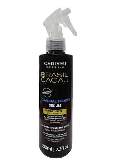 Brasil Cacau Gradual Smooth Düzleştirici Saç Serumu 215 Ml Beyaz