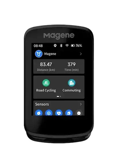 Magene C606 Gps Bisiklet Bilgisayarı Siyah
