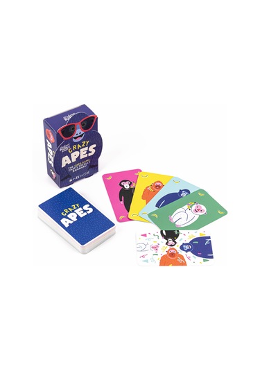 Professor Puzzle - Eşleştirme Kart Oyunu - Crazy Apes