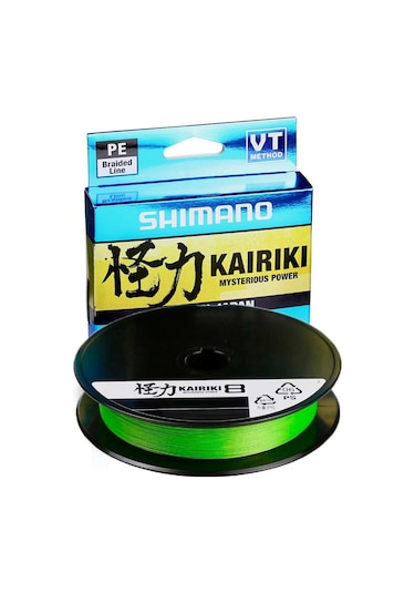 Shimano Kairiki Mantis Green 300Mt 8 Katlı Ip Misina