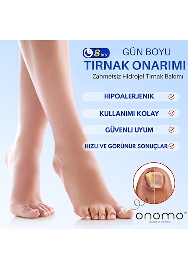 Health Tırnak Mantari Bandı, Hidrojel Tırnak Bakımı 5 Adet