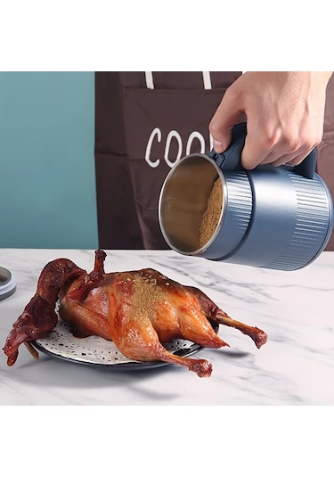 Honeybeeshop Mavi Çok Fonksiyonlu Elektrikli Un Değirmeni Ev Tipi Tahıl Öğütücü 12500 Rpm 220 240v Mavi