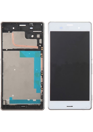 Teknonet Sony Xperia Z3 Uyumlu Lcd+dokunmatik+çıtalı - Beyaz