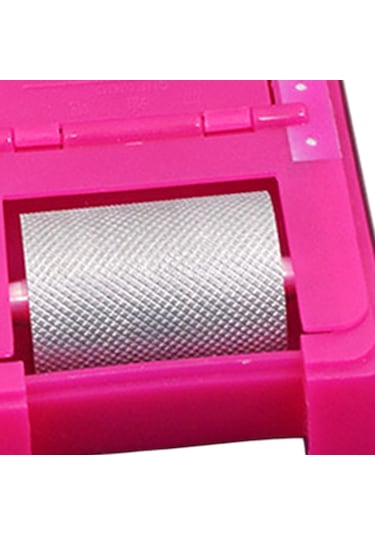 Dolıty Yağ Kenar Kutusu Saraciye Aracı Deri Retiküle-rulo Pembe