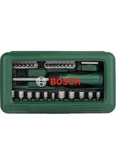 Bosch 46 Parça Cırcırlı Tornavida Bıts Uç Lokma Vidalama Seti.