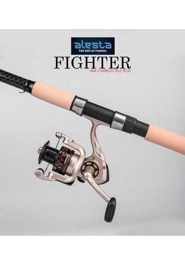 Alesta Fighter 2.70m 65-180g Mix Karbon Olta Kamışı