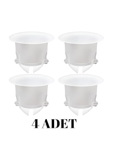 4 Adet Koku Önleyici Wc-matik Sessiz Wc Tuvalet Kapağı