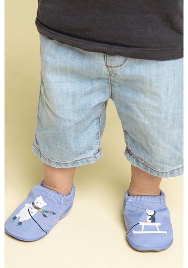 Hopfrög Kids Buddy-Buddy Hyper Kot Mavi Barefoot Akıllı Patik Mavi